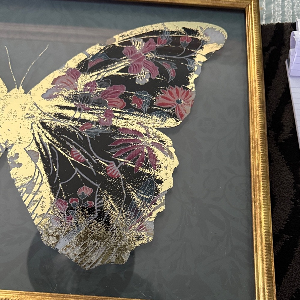 The Spring Shop Butterfly and Floral Framed Art - Picture 4 of 4